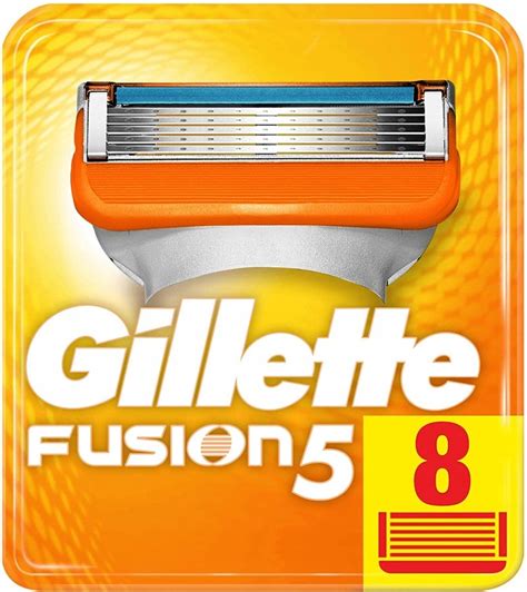 Gillette Fusion 5 wkłady ostrza 8 szt Power USA 12327088422 Allegro pl