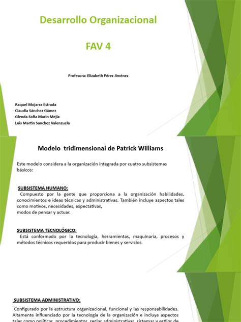 Modelo Tridimensional De Patrick Williams Pdf