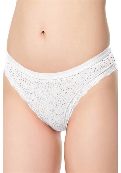 Adet Tutku Kadın Pamuk Külot Bayan Slip Bikini Don Beyaz Standart Fiyatları