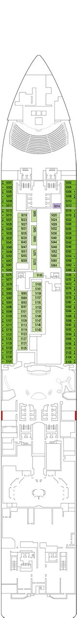 MSC Grandiosa Deck Plan Cabin Plan