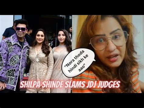 Shilpa Shinde Slams Jhalak Dikhhla Jaa Judges Madhuri Dixit Karan