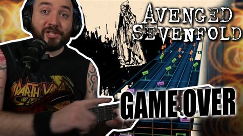 First Time Listening And Playing Avenged Sevenfold Game Over