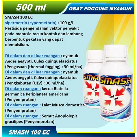 Jual Smash Ec Obat Fogging Nyamuk Shopee Indonesia