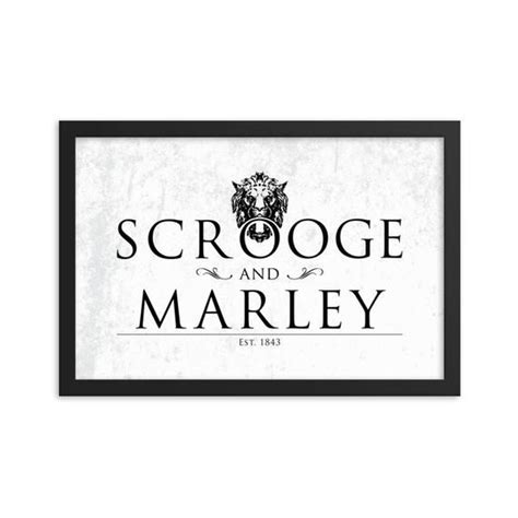 Scrooge & Marley Christmas Carol Lion Head Door Knocker Wall - Etsy ...