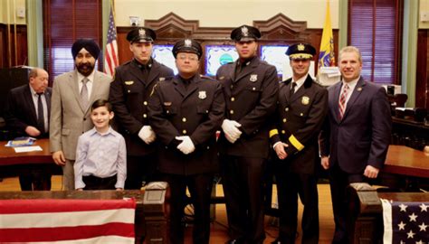 Hoboken Police Department Swears In 3 New Police Officers At City Hall Ceremony Hudson County View