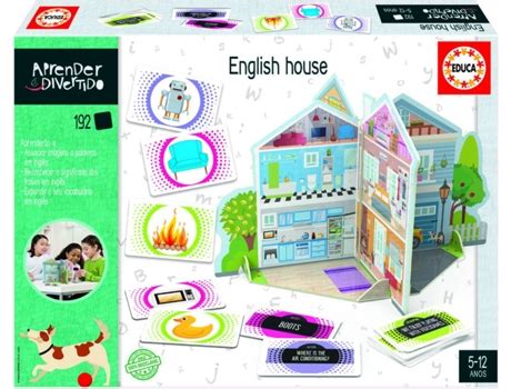 Jogo EDUCA BORRAStivo EDUCA BORRAS Aprendo Inglês Idade Mínima 5