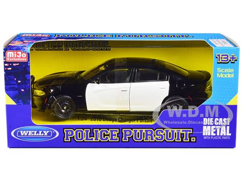 2016 Dodge Charger Pursuit Police Interceptor Black White Unmarked ...