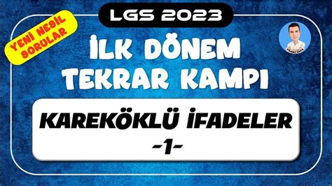 Hedef Lgs Lk D Nem Tekrar Kampi Karek Kl Fadeler Yeni