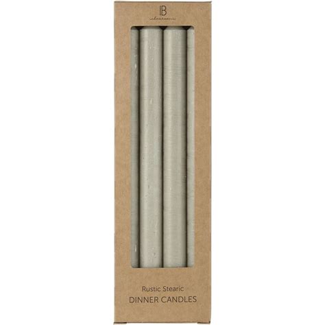 Ib Laursen Ash Grey Stick Candles Interismo Online Shop Global