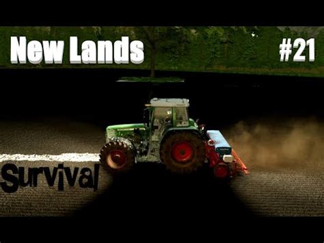 Working Late To Harvest Plant In A Day 21 New Lands Survival