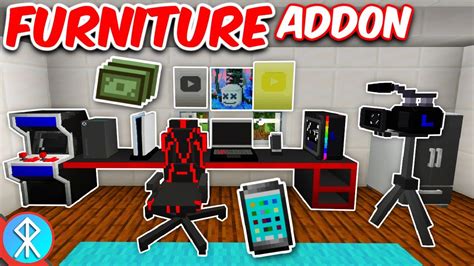 LOLED FURNITURE Addon Bedrock MCPE Xbox Minecraft YouTube