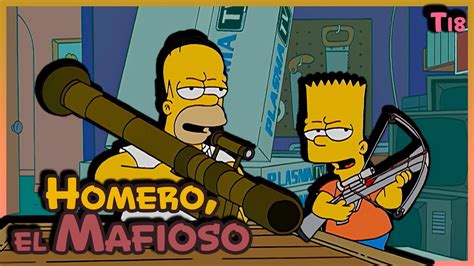 Homero Se Convierte En Un Mafiosoel Ni O El Chef La Esposa Y Su