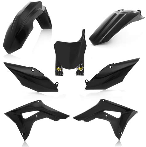 CYCRA PLASTIC KIT HONDA CRF 250 18 21 450 17 20 BLACK Rival Ink Design Co