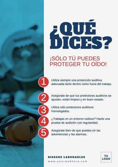 Carteles de Prevención de Riesgos Laborales editables gratis