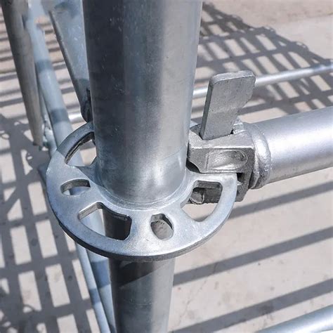 Hot Dip Galvanized Ringlock System Scaffolding For Architecture