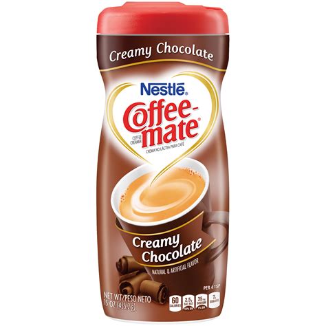 Coffee Mate Creamy Chocolate Powder Coffee Creamer 15 Oz Canister La