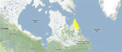 Map The Torngat Mountain Tundra