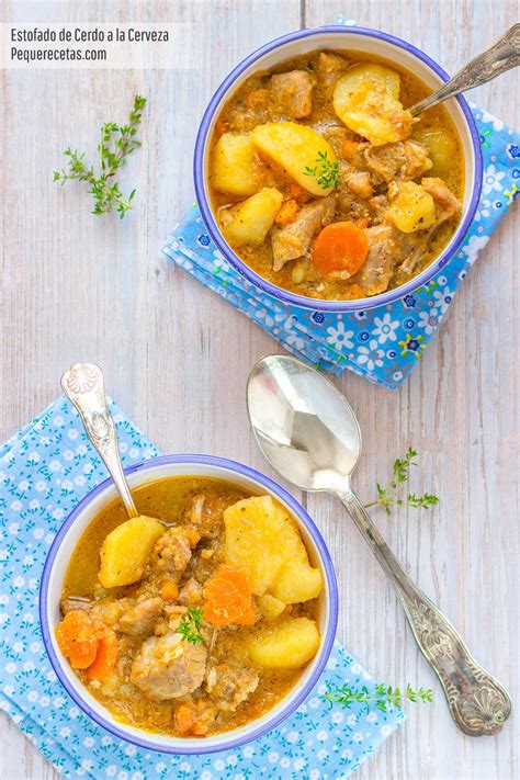 Estofado De Cerdo Con Patatas Receta Tradicional PequeRecetas