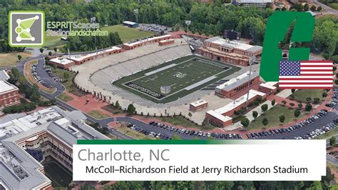 Jerry Richardson Stadium Charlotte Ers Football Slow Motion