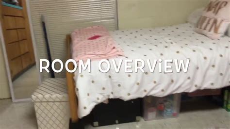 Dorm Tour Sanders Hall Youtube