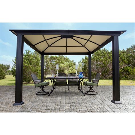 Stc Vermont 12 Ft W X 12 Ft D Aluminum Gazebo Wayfairca