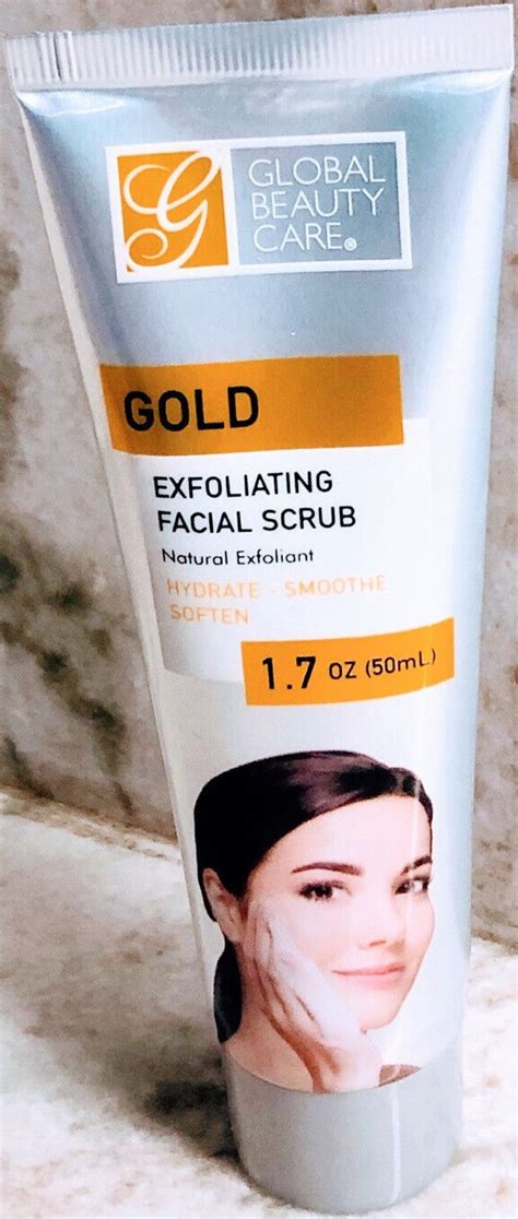 Global Beauty Care Gold Exfoliating Facial Scrub Ingredients Explained