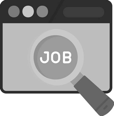 Job Search Vector Icon 20355091 Vector Art At Vecteezy