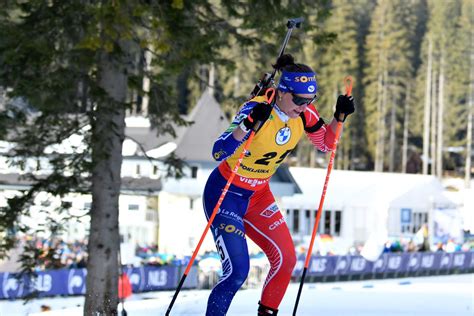 Biathlon Julia Simon D Croche La Troisi Me Place De La Poursuite