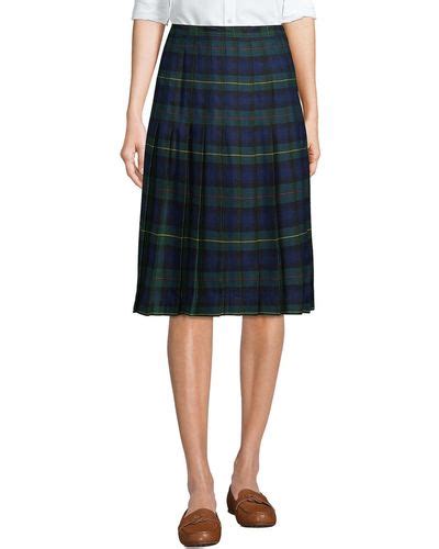 Knee Length Plaid Skirts For Women Up To 72 Off Lyst