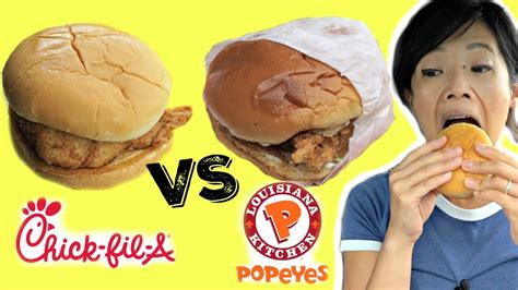 Chick Fil A Vs Popeyes Battle Chicken Sandwich Emmymade Fast Food