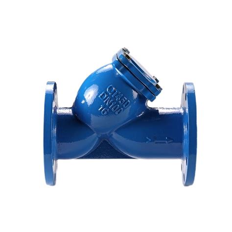 Y Type Flange End Strainer With Drain Cap Check Valve Strainer Valves