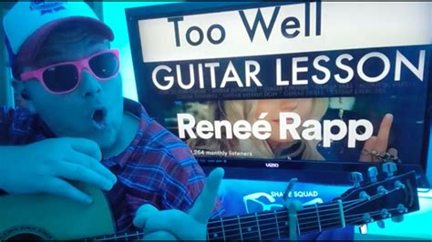 How To Play Too Well Reneé Rapp Guitar Tutorial Beginner Lesson