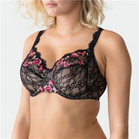 Soutien gorge emboîtant noir Prima Donna Lemon Curve