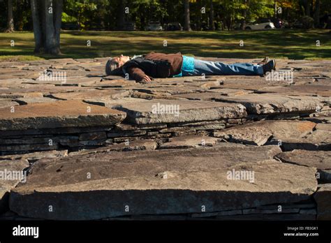 Opus 40 sculpture park in Saugerties NY Stock Photo - Alamy