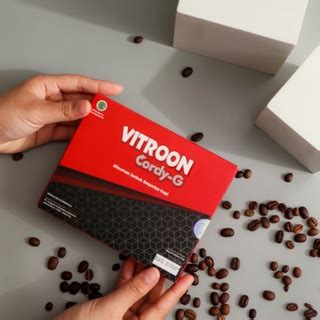 Jual Vitroon Cordy G Vitron Kopi Minuman Penambah Stamina Pria Dewasa