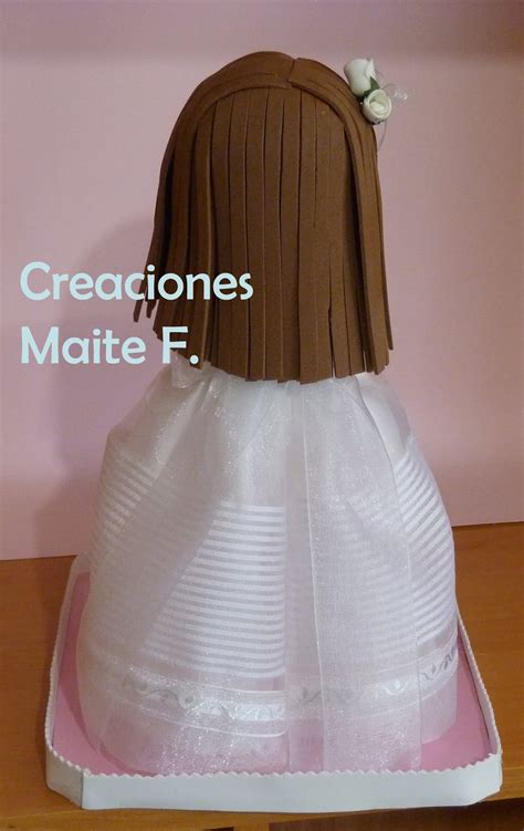 Manualidades Y Creaciones Maite F Fofucha Ni A De Comunion Paula