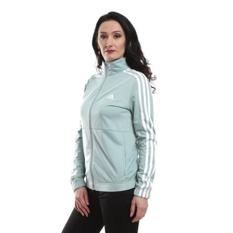 Shop Adidas Sportive Elegant Zipped Tracksuit Women Mint Green