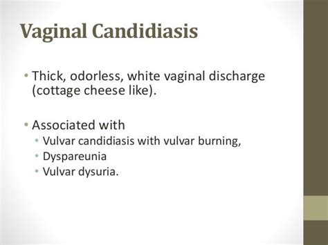 Acute And Persistent Vaginitis