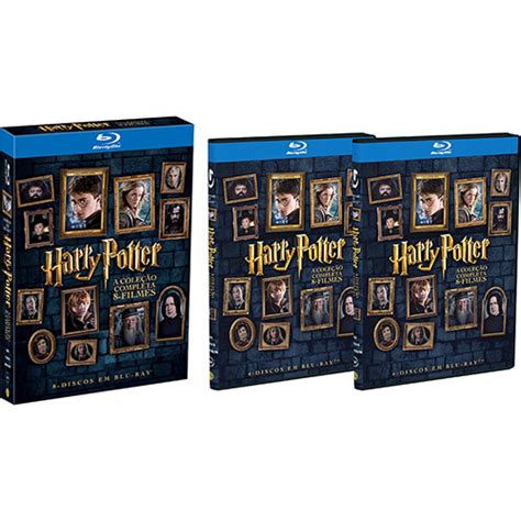 Blu ray Harry Potter A Coleção Completa 8 Filmes no Shoptime