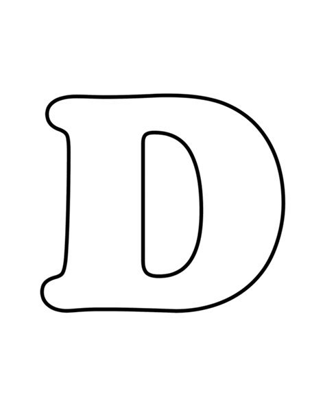 Let S Learn With These Letter D Coloring Pages Pdf