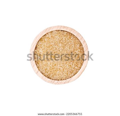 Top View Brown Sugar Wood Bowl Stock Photo 2205366755 Shutterstock