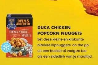 Duca Chicken Popcorn Nuggets Aanbieding Bij Albert Heijn