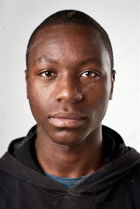 African Man With No Expression Stock Photo By Daxiao Productions