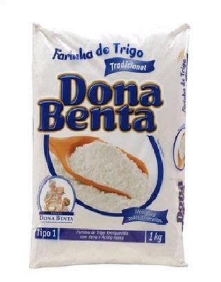 Farinha De Trigo Tradicional Tipo 1 Dona Benta Pct 1Kg Minha