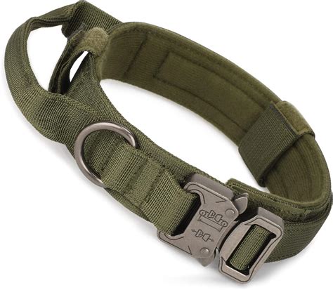 Ceboic Tactical Dog Collar Military Nylon Dog Collar Soft Padded