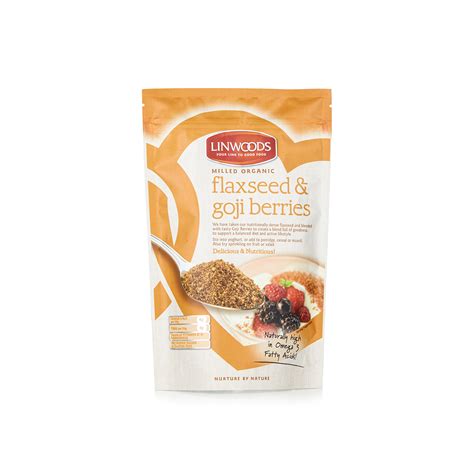 Linwoods Organic Flax Seed And Goji Berries 200g Spinneys Uae