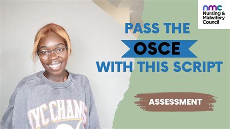 Pass Your Osce Exam With This Script Nmc Youtube