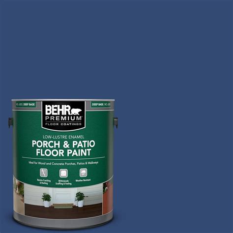 Behr Premium Gal S H Navy Blue Low Lustre Enamel Interior