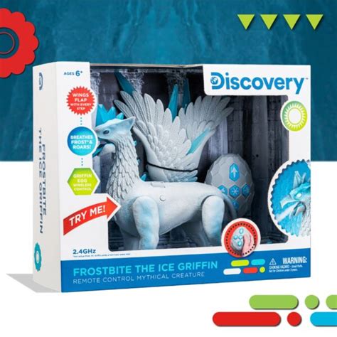 Discovery Frostbite The Ice Griffin Rc Mythical Creature Kiddy Palace