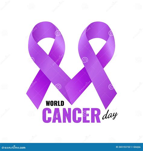 Cancer Awareness Ribbon Concept Stock Vector Illustration Of Shape